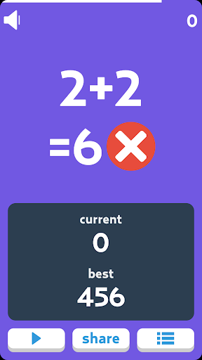 Freaking Math - Gameplay image of android game