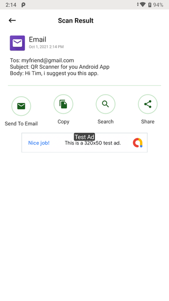 QR Scanner for you - عکس برنامه موبایلی اندروید