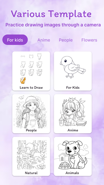 AR Draw Sketch: Sketch & Trace - عکس برنامه موبایلی اندروید