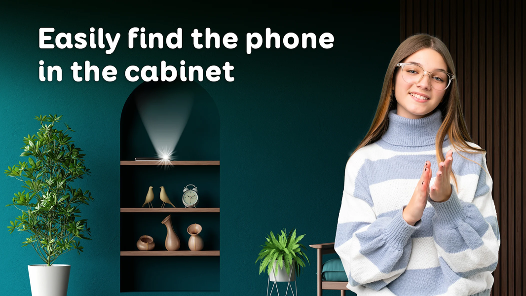 Find My Phone by Clap, Sounds - Image screenshot of android app