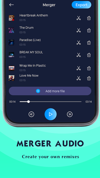 Mp3 Cutter - Audio Converter - Image screenshot of android app