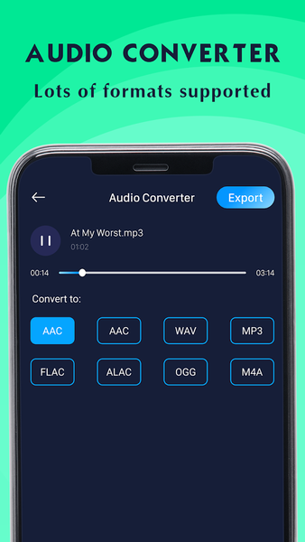 Mp3 Cutter - Audio Converter - Image screenshot of android app