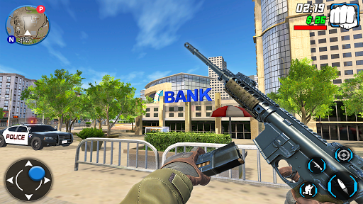 NYC Bank Robbery Crime - Bank - عکس بازی موبایلی اندروید