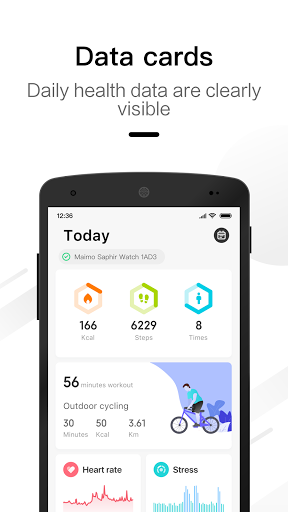 Maimo Fit - Image screenshot of android app