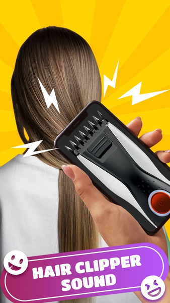 Prank Sounds Haircut Air Horn - Image screenshot of android app