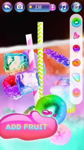 Rainbow Drinks Fruits Simulator - Gameplay image of android game