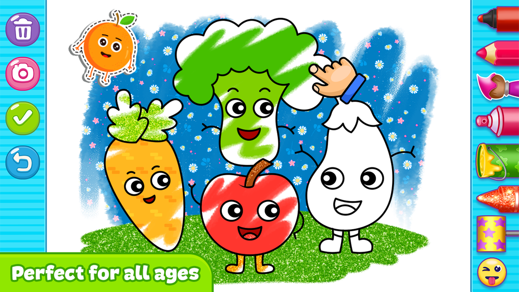 Fun Coloring games for kids - Image screenshot of android app