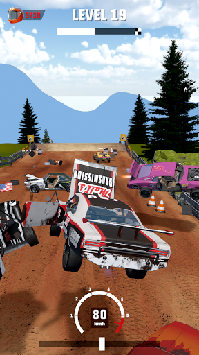 Mad Racing ۳D - Crash the Car - عکس برنامه موبایلی اندروید