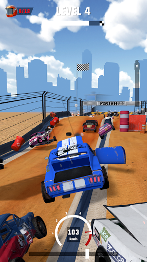 Mad Racing 3D - Crash the Car - Image screenshot of android app
