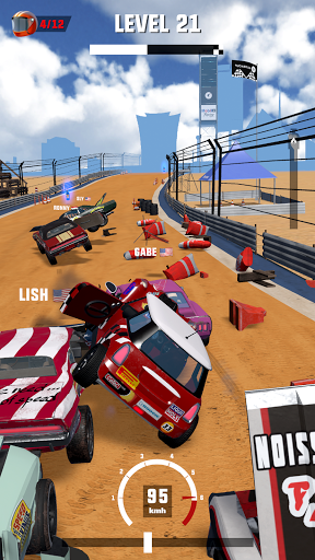 Mad Racing ۳D - Crash the Car - عکس برنامه موبایلی اندروید