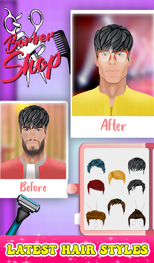 Barber Shop:Beard & Hair Salon - عکس برنامه موبایلی اندروید