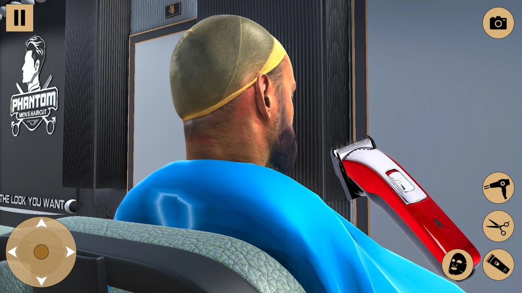 Barber Shop Haircut Simulator - عکس بازی موبایلی اندروید