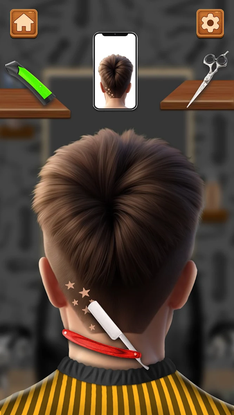 Barber Shop Hair Salon Sim - Gameplay image of android game
