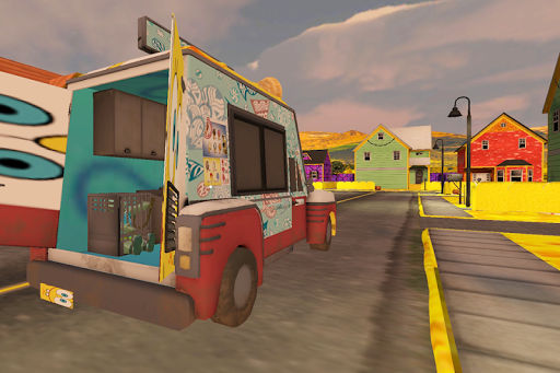 Sponge Ice Cream: Horror Neighborhood - Gameplay image of android game