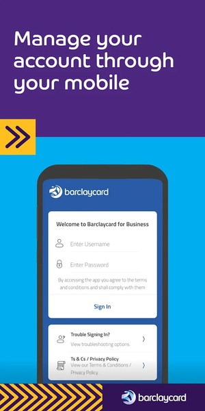 Barclaycard for Business - عکس برنامه موبایلی اندروید