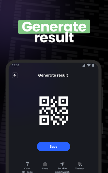 Qr code scanner and reader - عکس برنامه موبایلی اندروید