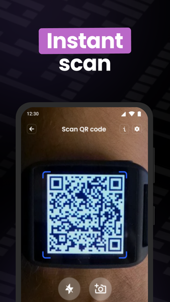 Qr code scanner and reader - عکس برنامه موبایلی اندروید