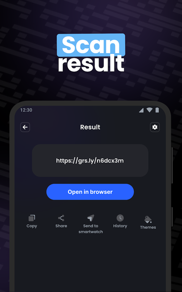 Qr code scanner and reader - عکس برنامه موبایلی اندروید