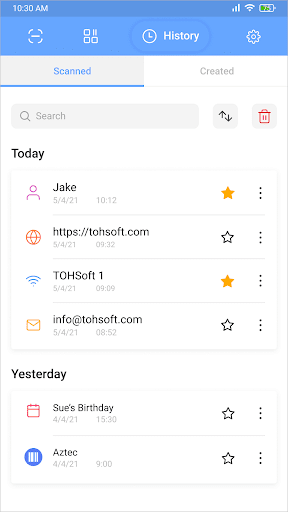 QR code reader & Barcode scanner - عکس برنامه موبایلی اندروید