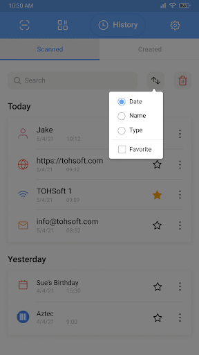 QR code reader & Barcode scanner - عکس برنامه موبایلی اندروید