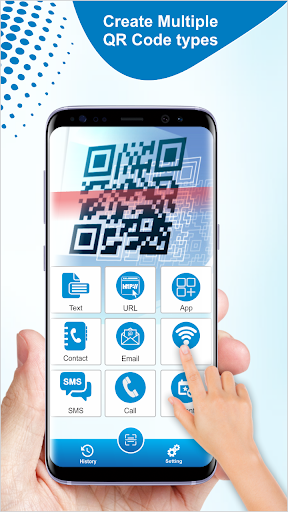 QR Scanner app: QR code reader & QR code generator - عکس برنامه موبایلی اندروید