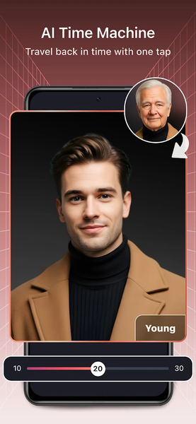AI Aging Machine - عکس برنامه موبایلی اندروید