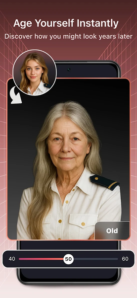 AI Aging Machine - عکس برنامه موبایلی اندروید