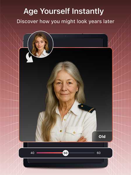 AI Aging Machine - عکس برنامه موبایلی اندروید