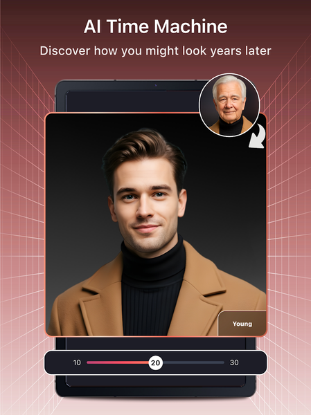 AI Aging Machine - عکس برنامه موبایلی اندروید