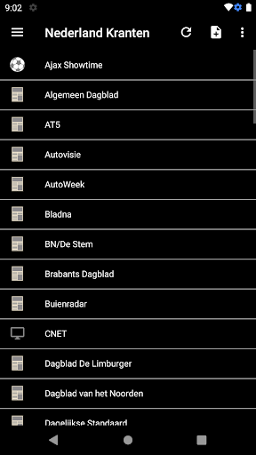 Nederland Kranten - عکس برنامه موبایلی اندروید