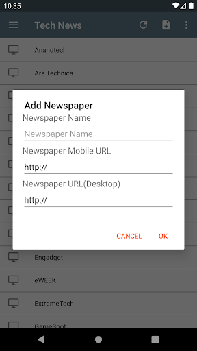 Tech News - عکس برنامه موبایلی اندروید