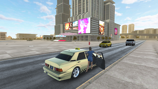 City Taxi Game 2022 - Gameplay image of android game