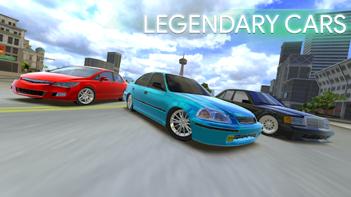 E30 Old Car Driving Simulation - Multiplayer - Gameplay image of android game