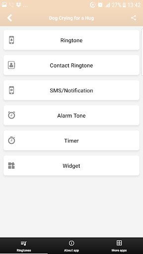 Barking Dog Sounds Ringtones - عکس برنامه موبایلی اندروید
