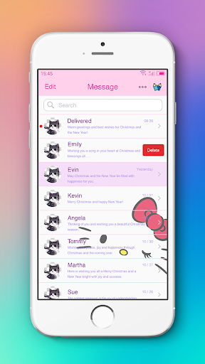Messaging+ L SMS, MMS - Image screenshot of android app