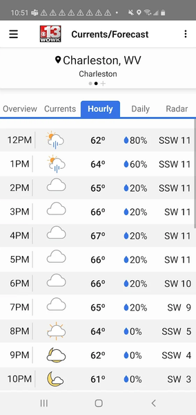 WOWK Stormtracker13 - Image screenshot of android app