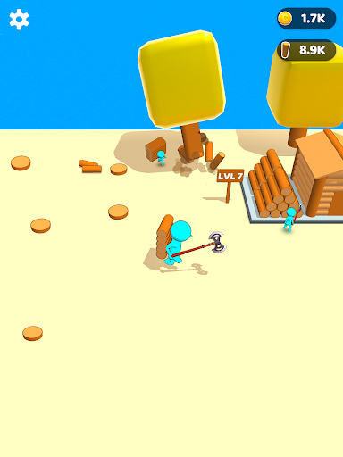 Craftheim - Lumberjack Island - Gameplay image of android game