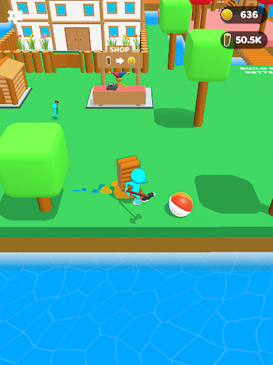 Craftheim - Lumberjack Island - Gameplay image of android game