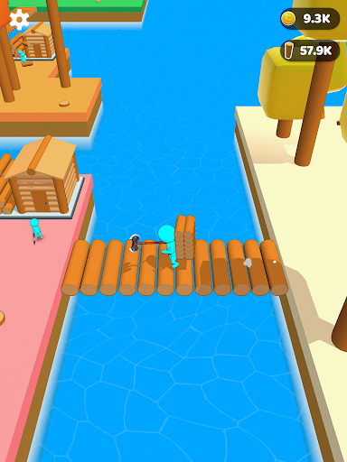 Craftheim - Lumberjack Island - Gameplay image of android game