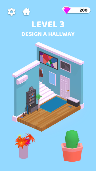 Tiny Home: House Builder - Gameplay image of android game