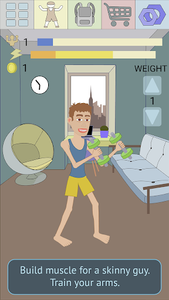 Muscle Clicker 2: RPG Gym Game - عکس بازی موبایلی اندروید