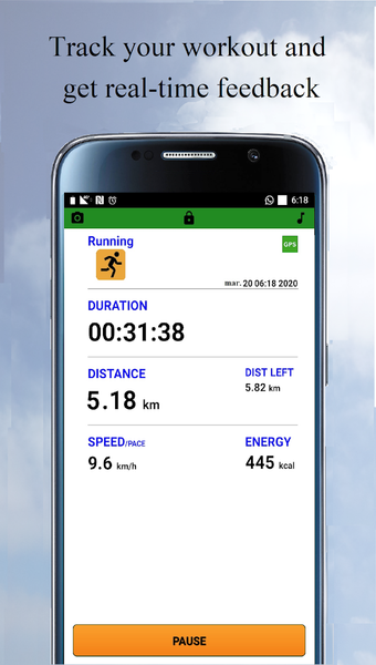 Bartal Sports Tracker-Running, - Image screenshot of android app