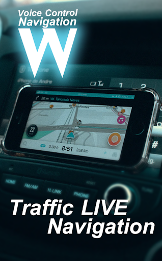 GPS Map Wαze Traffic Live Navigation Advice - Image screenshot of android app