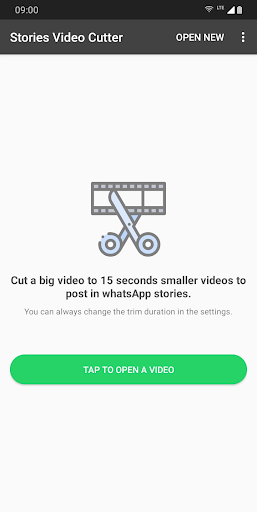 Video cutter for WhatsApp stor - Image screenshot of android app
