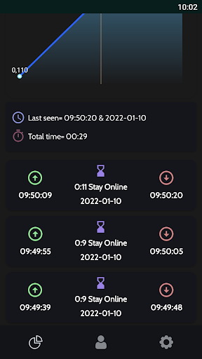 WSeen - tracker for Whatsapp - Image screenshot of android app