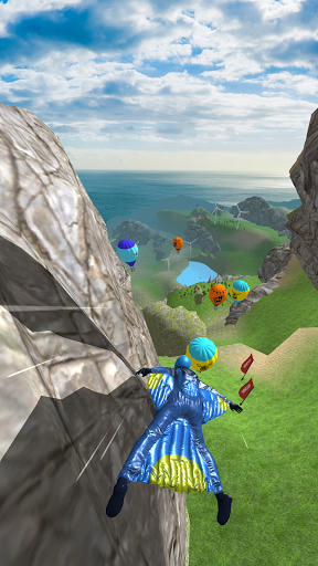 Base Jump Wing Suit Flying - Gameplay image of android game