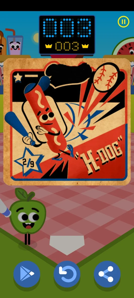 Doodle Slugger : Baseball Game - Gameplay image of android game