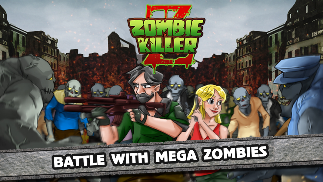 Zombie Z Killer - Gameplay image of android game