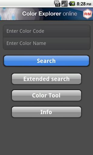 R-M Color-Explorer Online - Image screenshot of android app