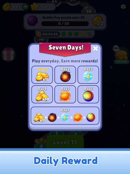 Bubble Shooter Funny Pop Plus - عکس بازی موبایلی اندروید